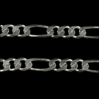 Pulso Fígaro 3x1 6 mm (plata .925)