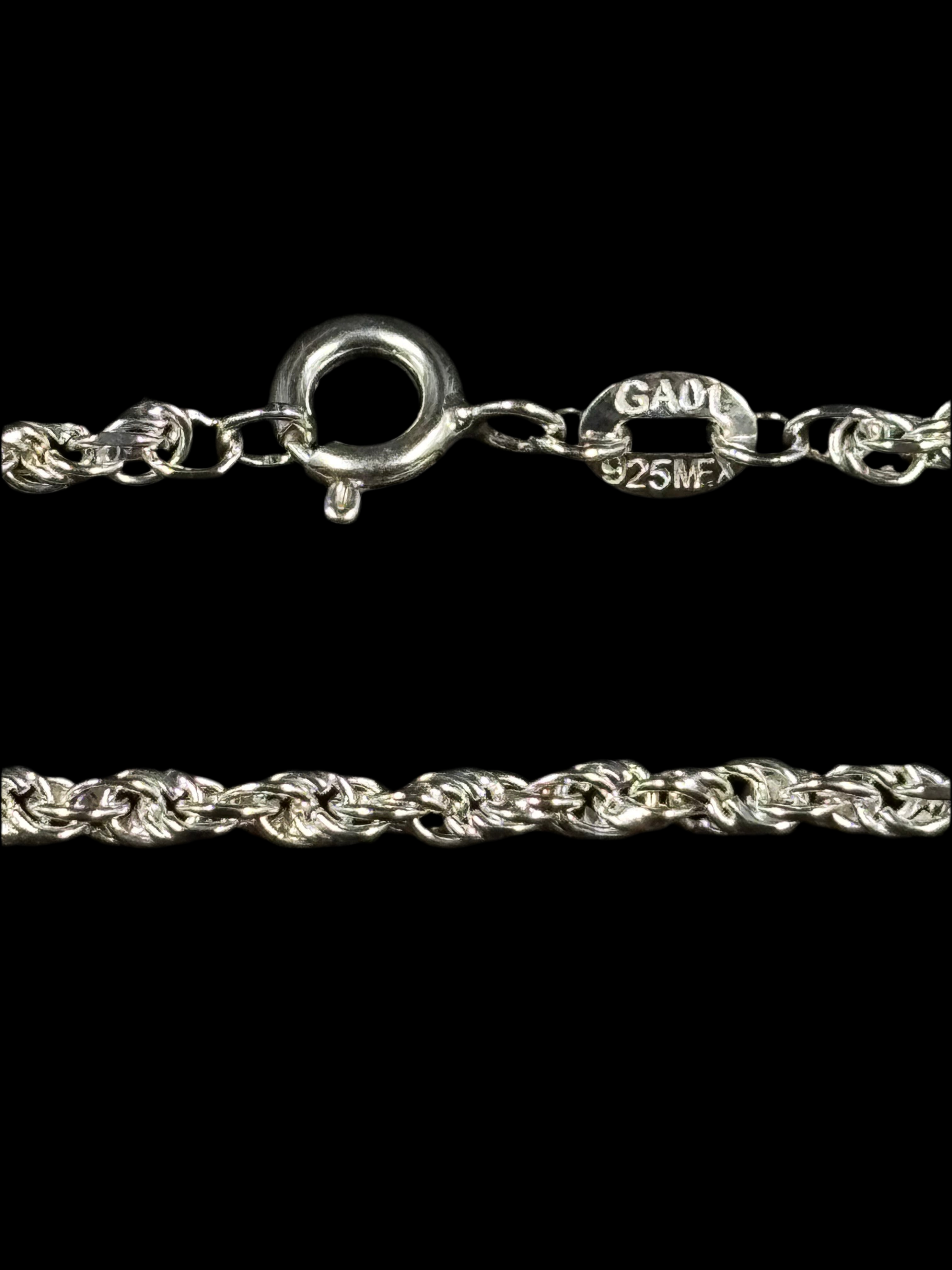 Cadena Torzal 2 mm (Plata .925)