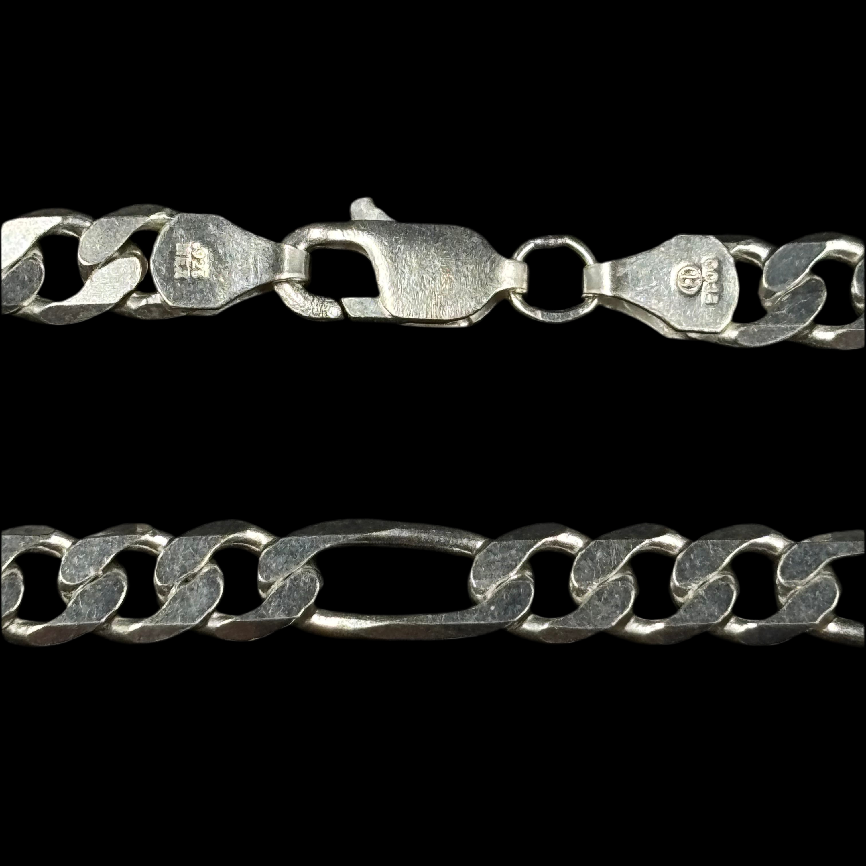 Pulso Fígaro 3x1 6 mm (plata .925)