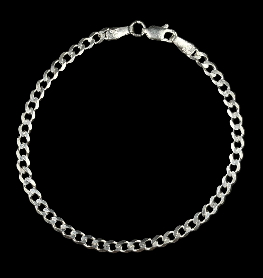 Pulso Barbado 4 mm (Plata .925)