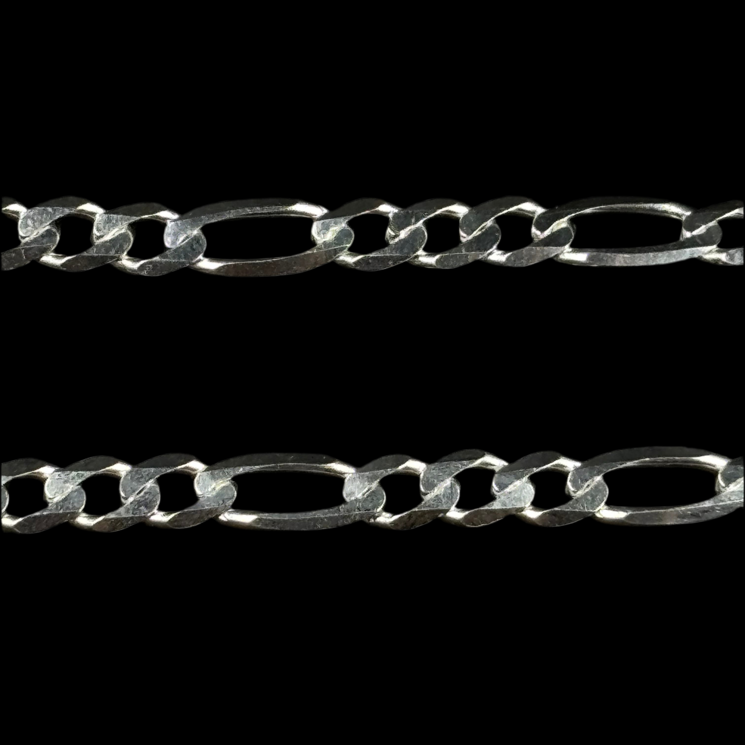 Pulso Fígaro 3x1 4 mm (Plata .925)