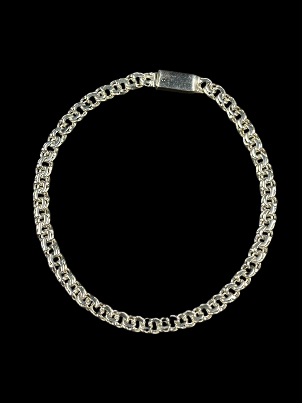 Pulso Tejido Chino 5 mm (Plata .925)