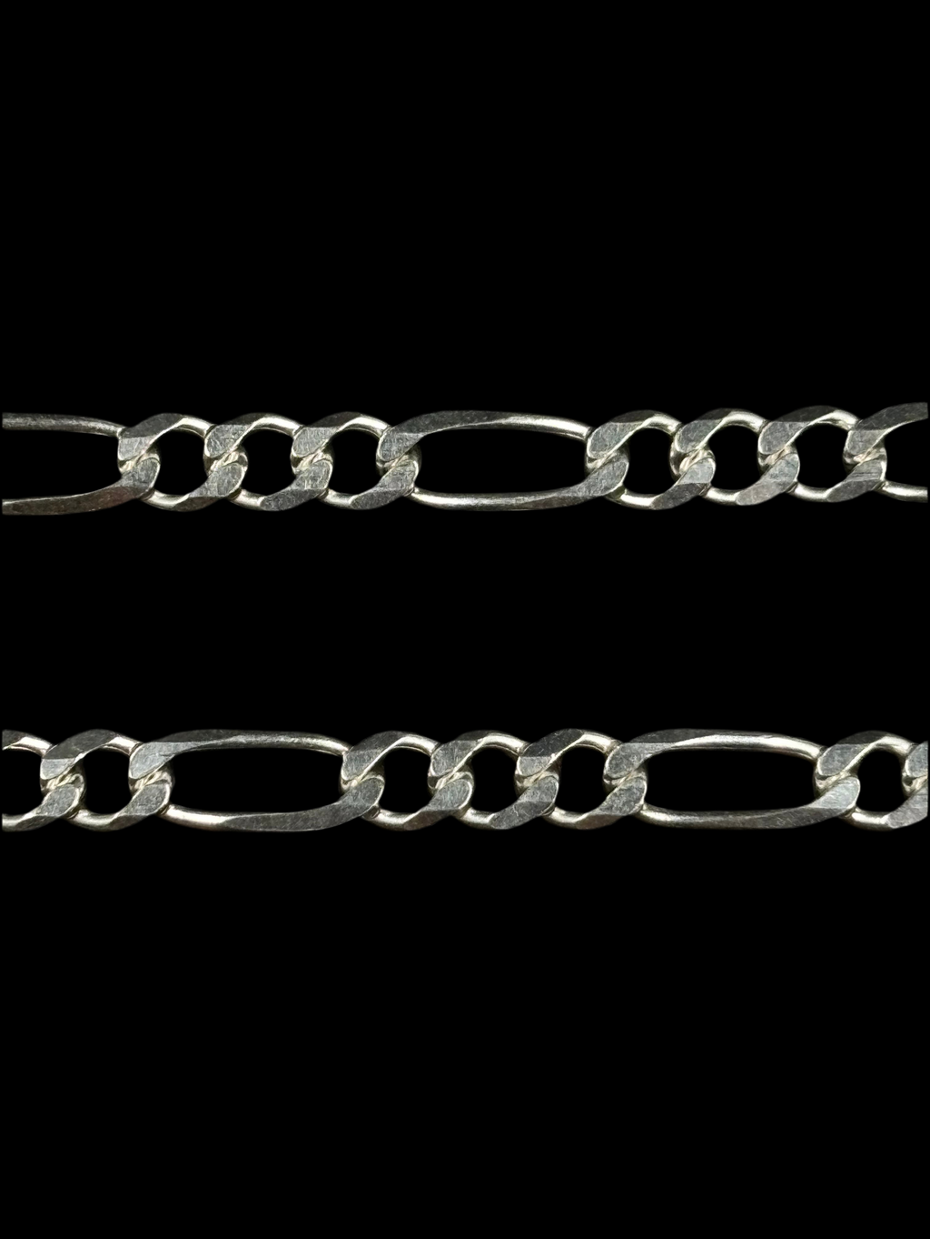 Cadena Fígaro 3x1 5 mm ( Plata .925)