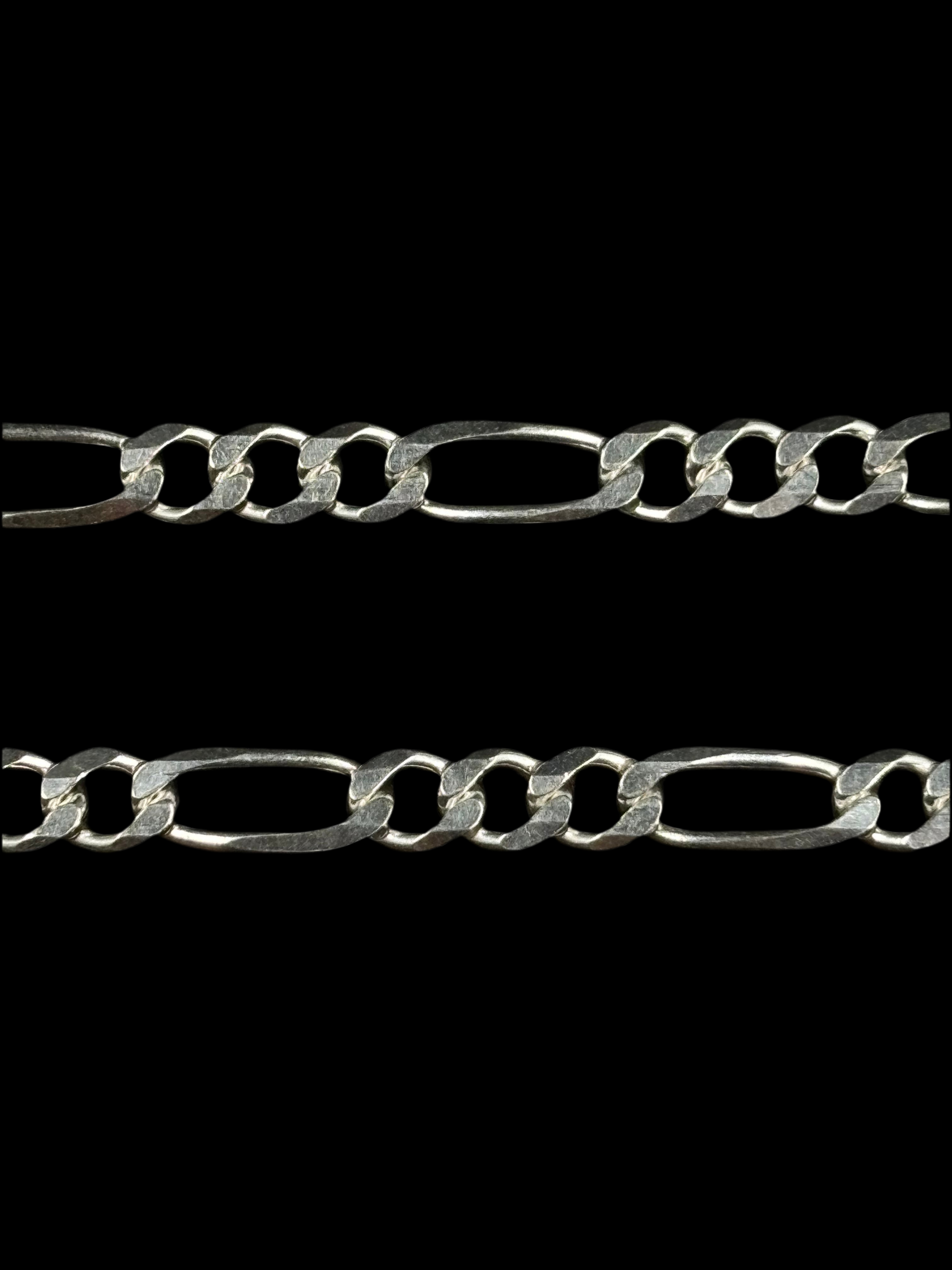 Cadena Fígaro 3x1 5 mm ( Plata .925)