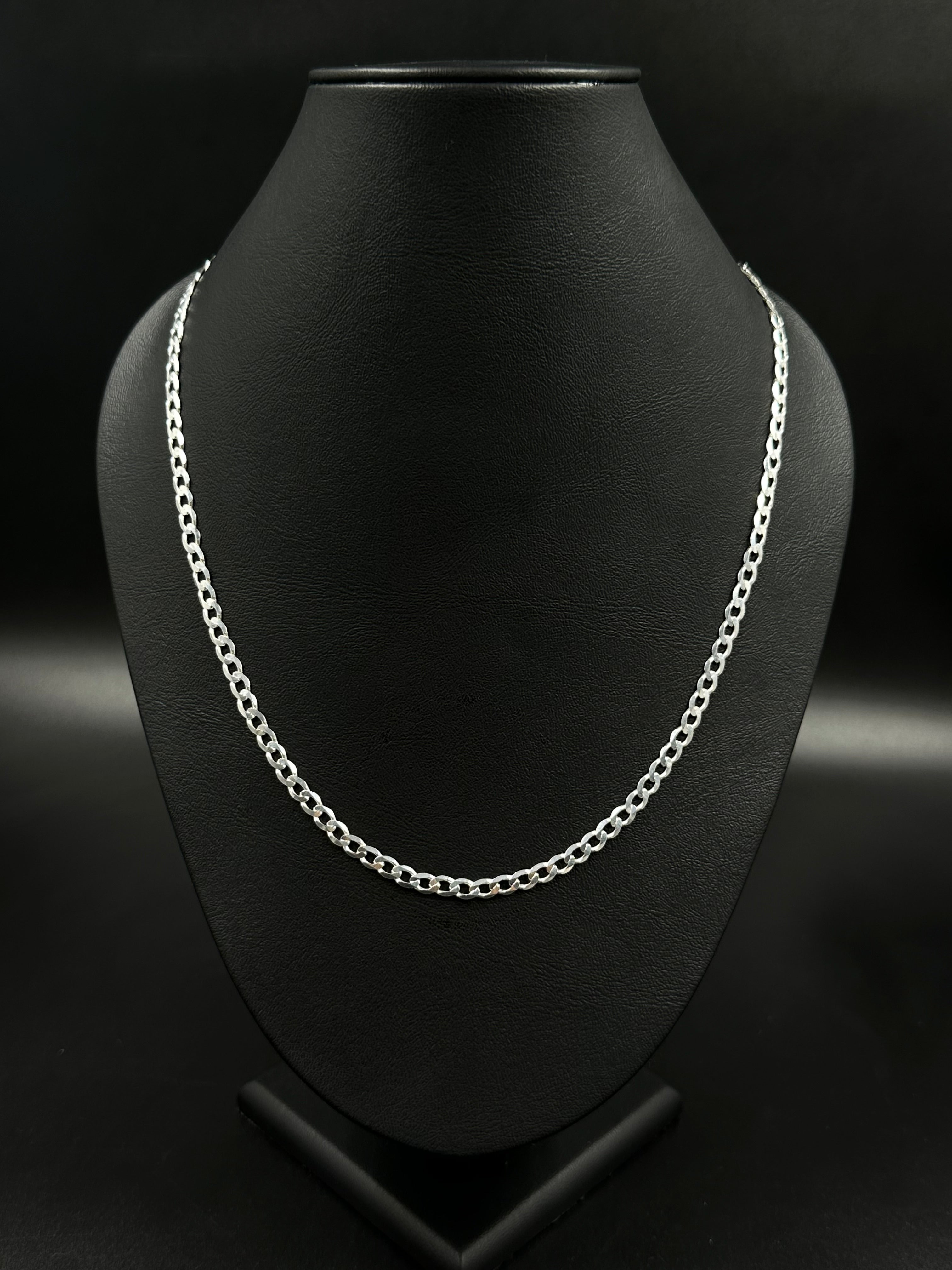 Cadena Barbada 4 mm (Plata .925)