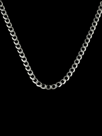 Cadena Barbada 5 mm (Plata .925)