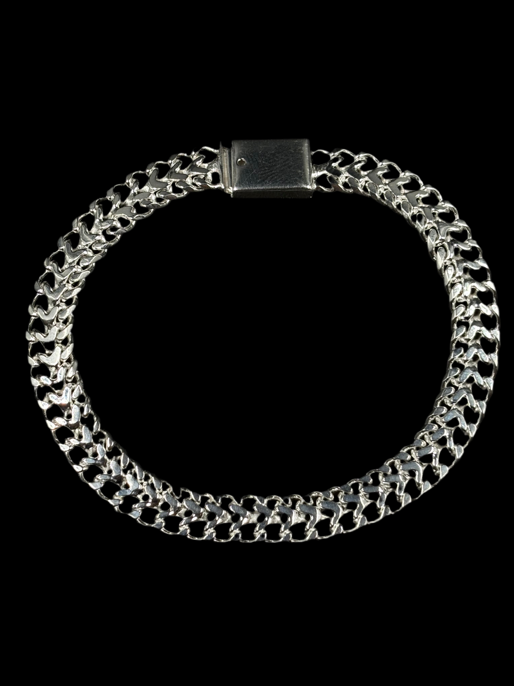 Pulso Petatillo 8 mm (Plata .925)