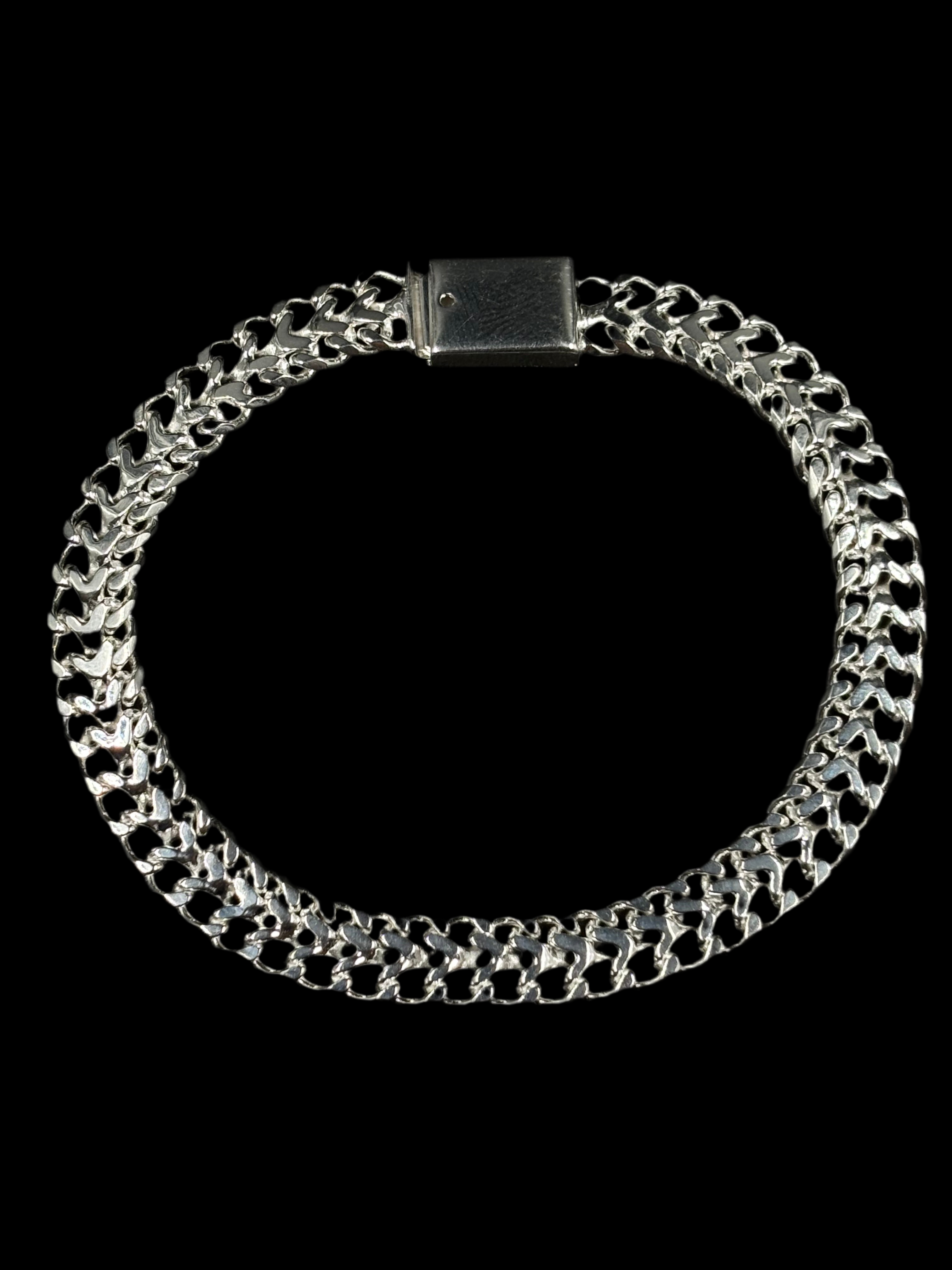 Pulso Petatillo 8 mm (Plata .925)