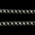 Pulso Barbado Adiamantado 6 mm (Plata .925)