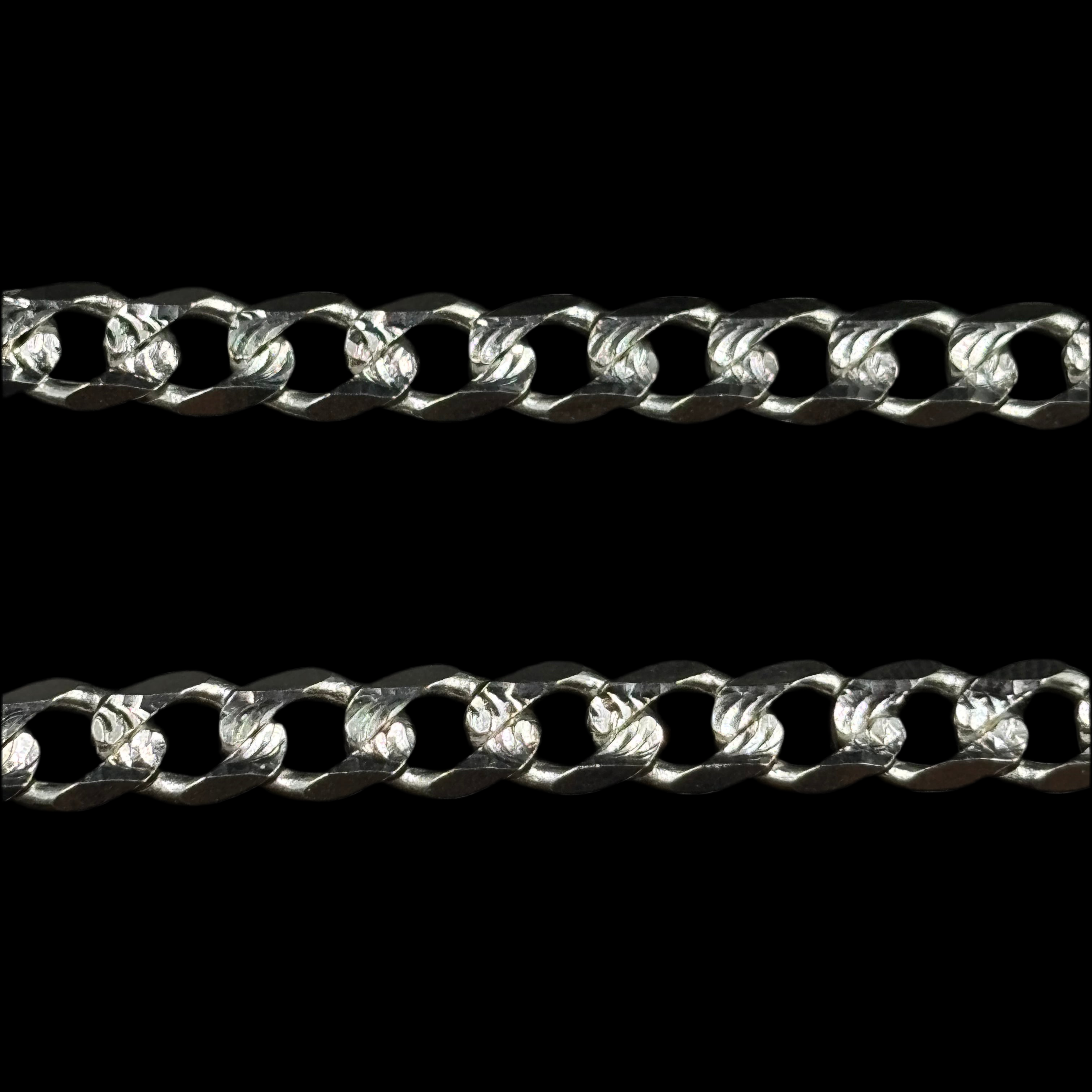Pulso Barbado Adiamantado 6 mm (Plata .925)