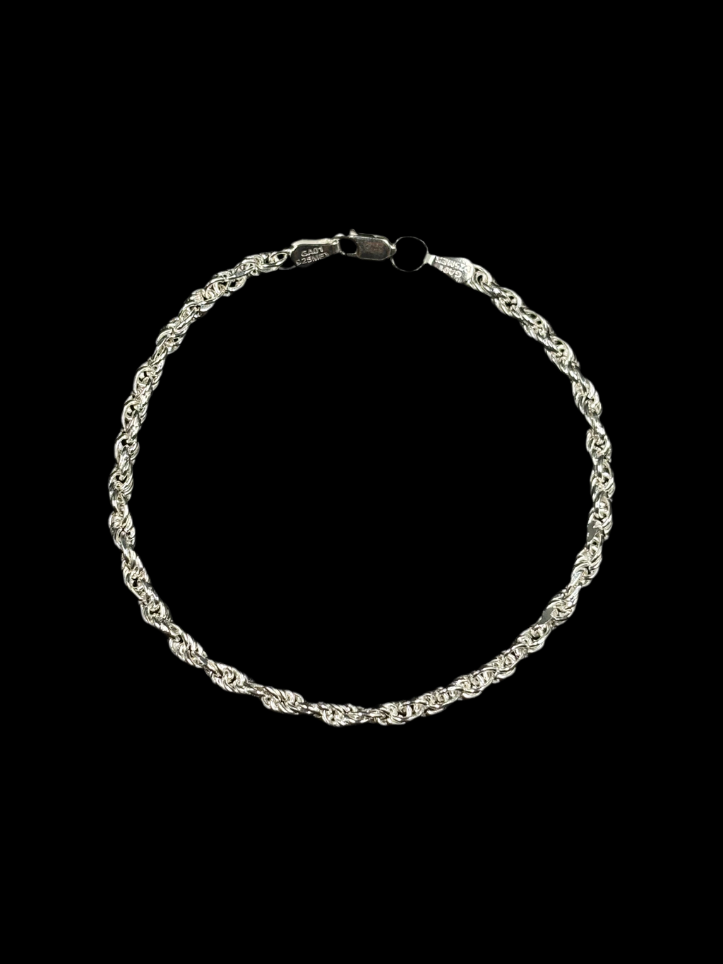 Pulso Torzal 4 mm (Plata .925)