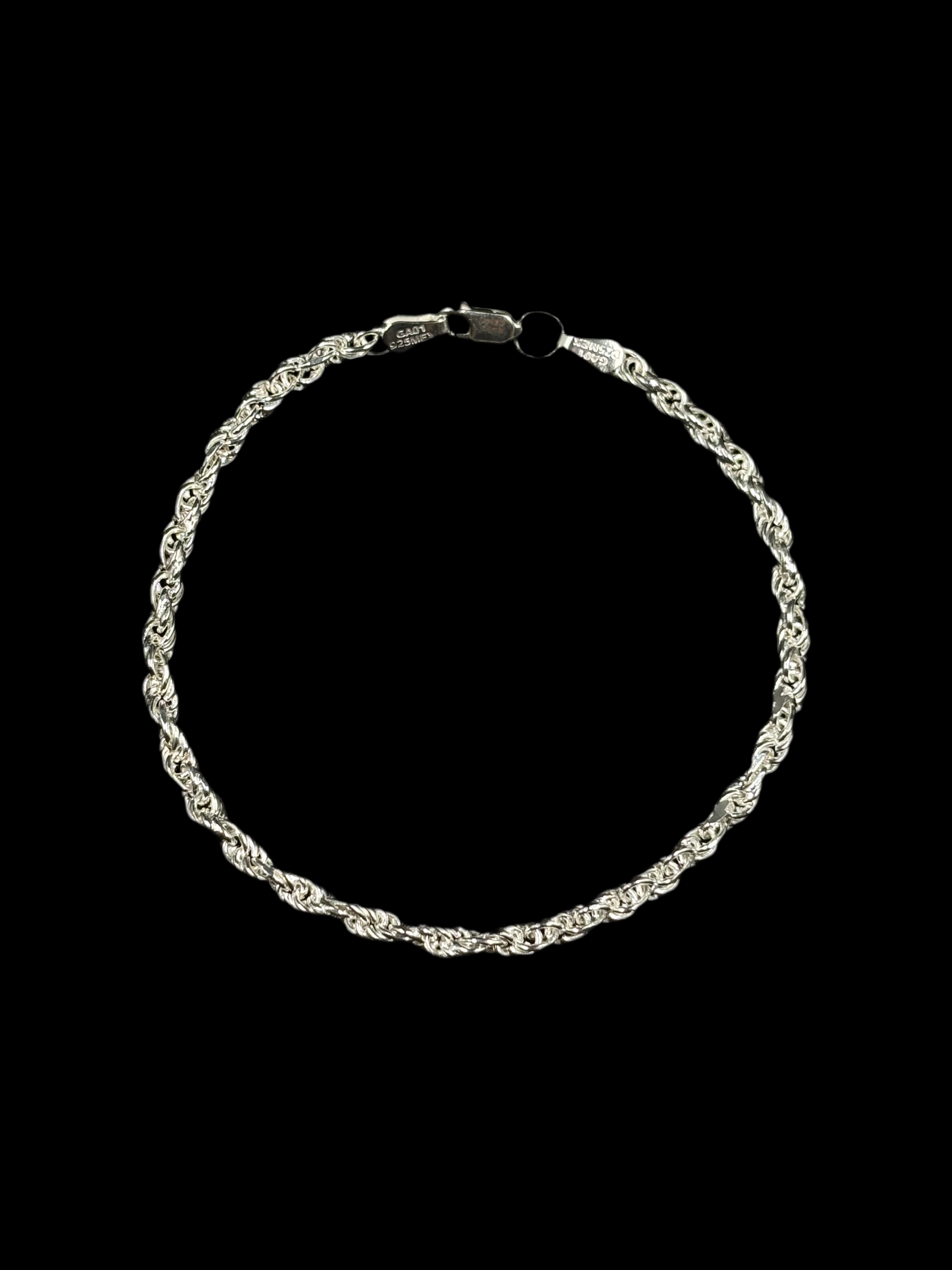Pulso Torzal 4 mm (Plata .925)