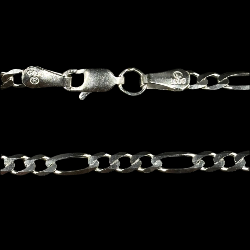 Pulso Fígaro 3x1 4 mm (Plata .925)
