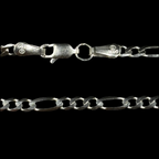 Pulso Fígaro 3x1 4 mm (Plata .925)