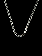 Cadena Fígaro 3x1 4 mm (Plata .925)