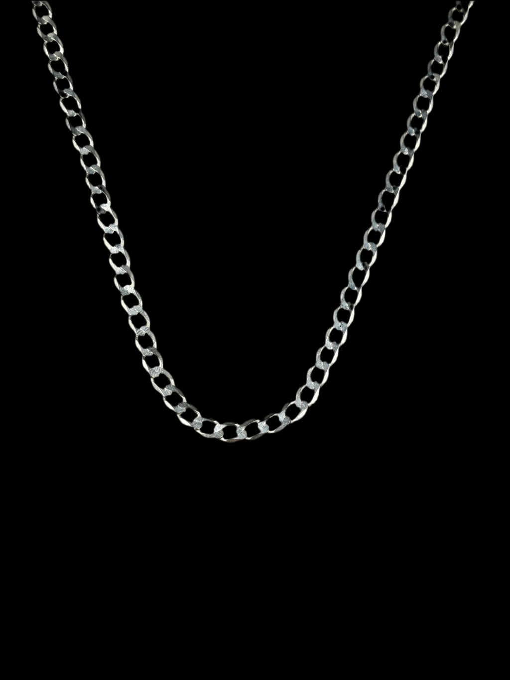 Cadena Barbada 4 mm (Plata .925)