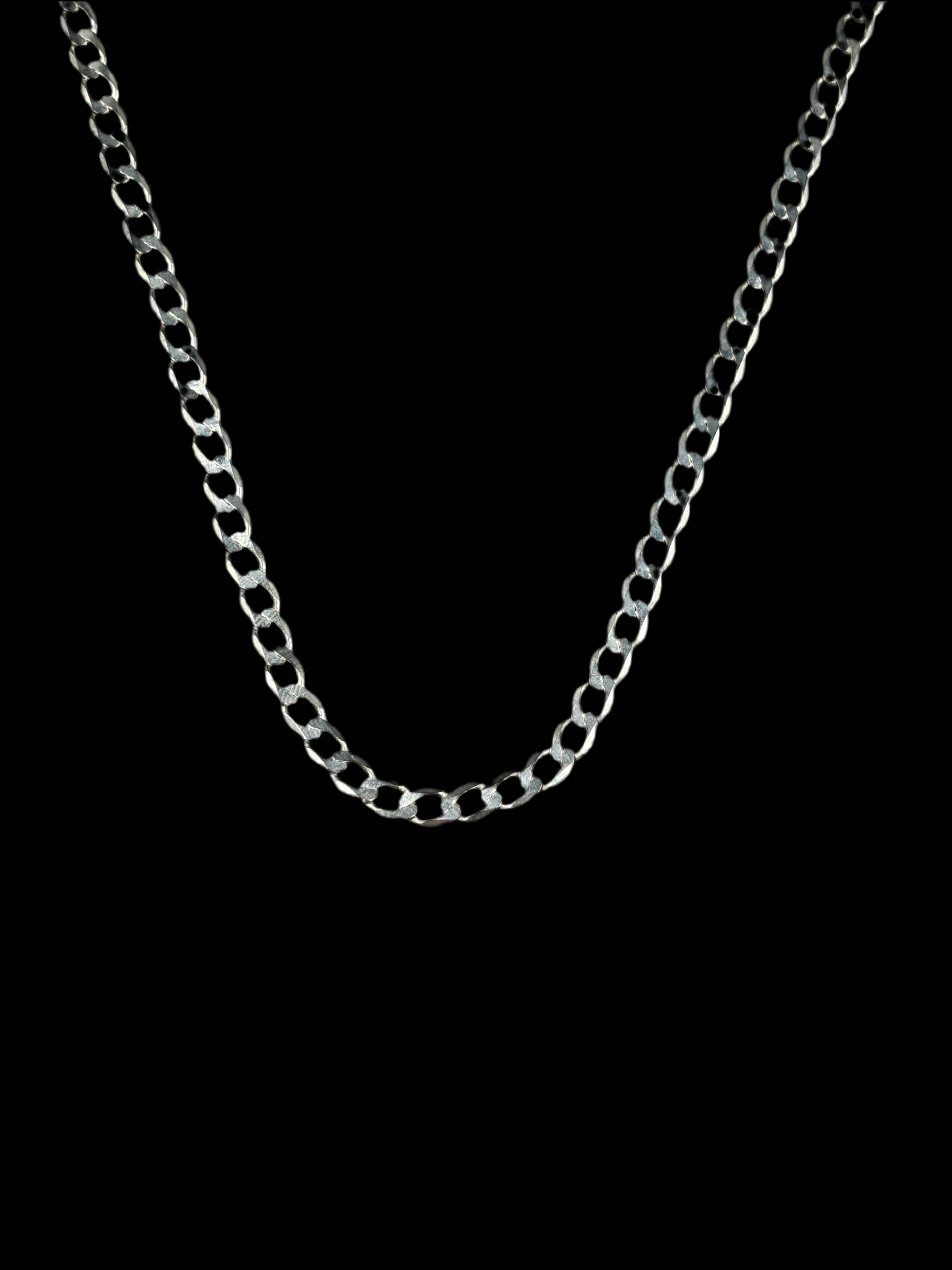 Cadena Barbada 4 mm (Plata .925)