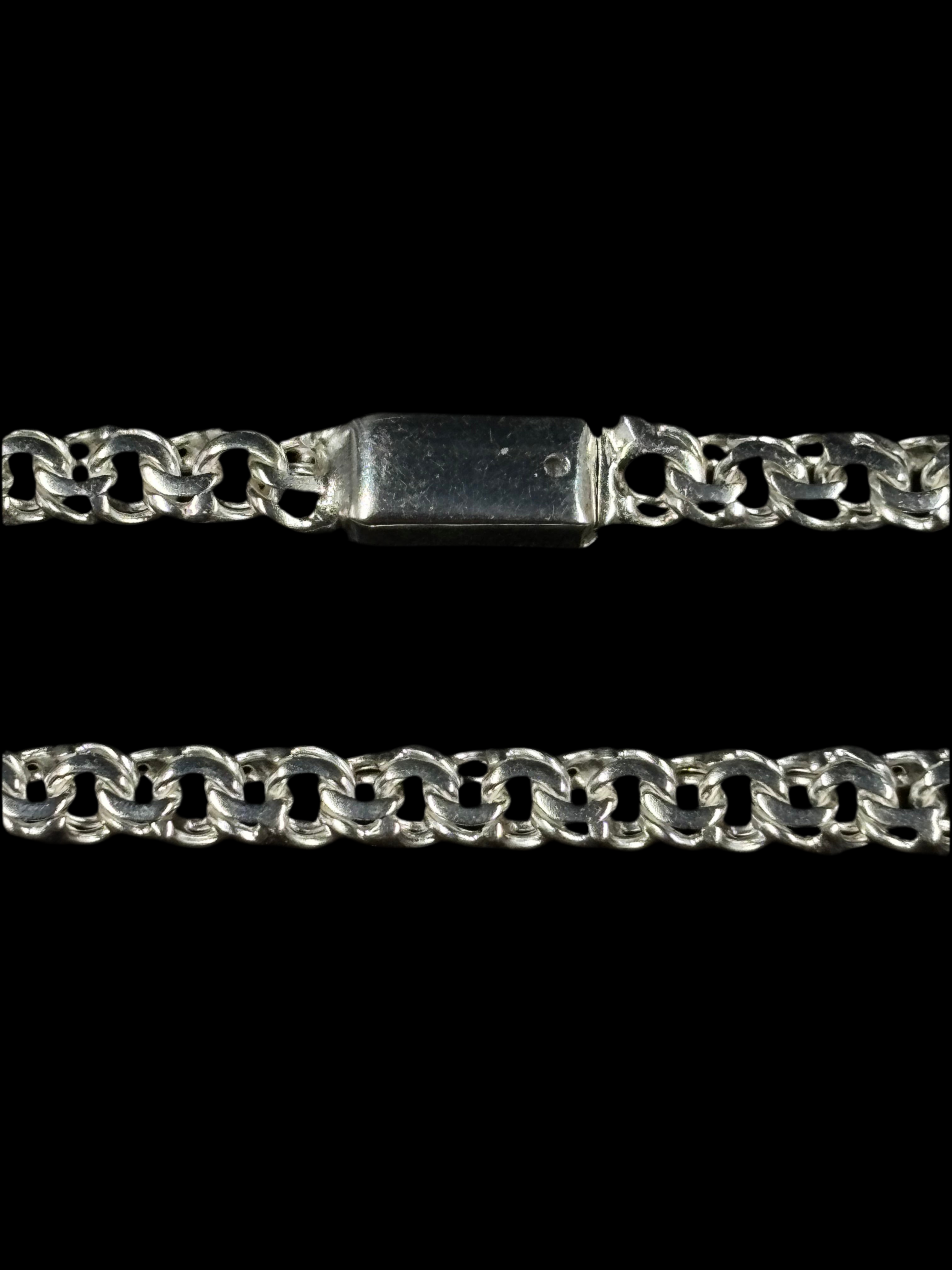 Pulso Tejido Chino 5 mm (Plata .925)