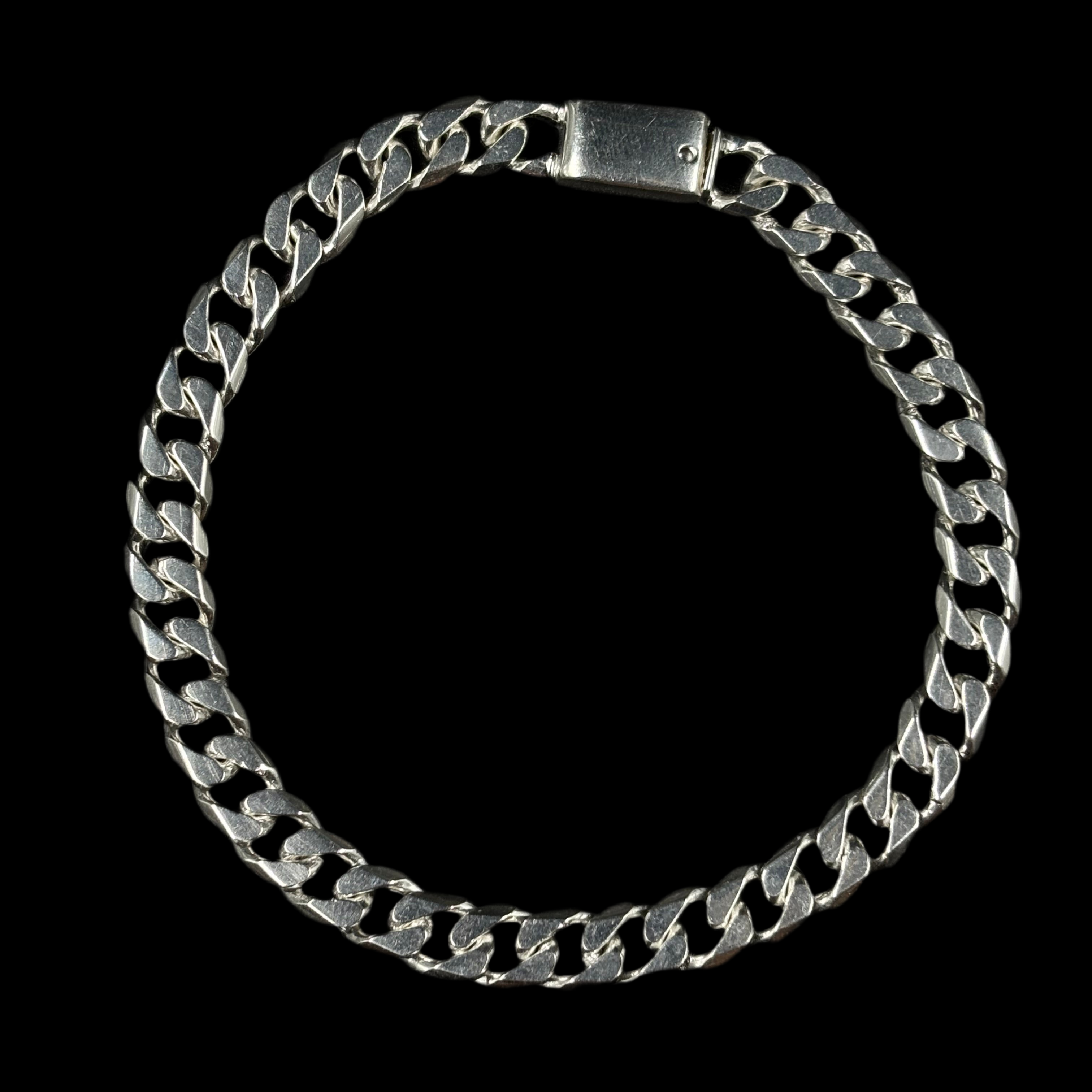Pulso Barbado 8 mm (Plata .925)