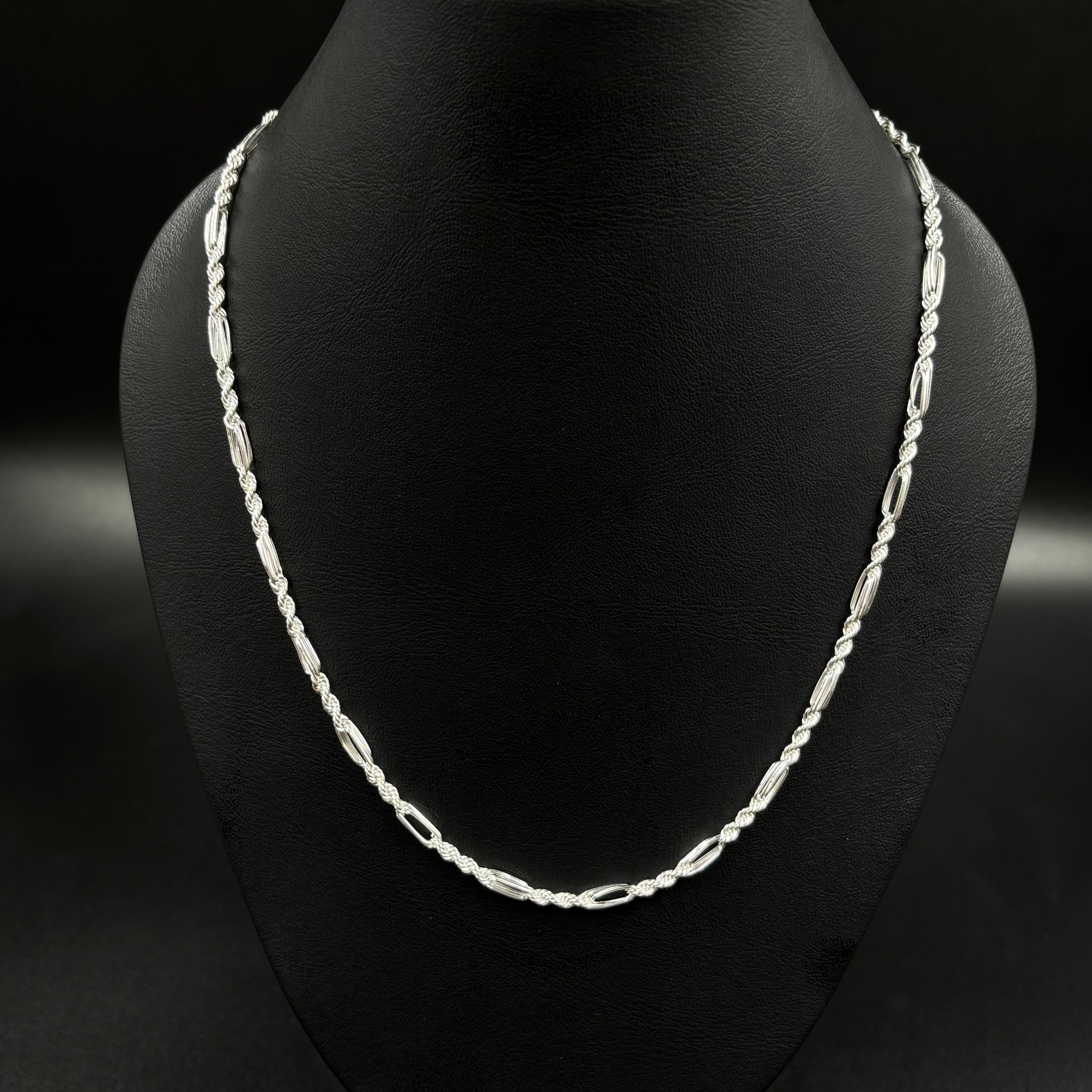 Cadena Fígaro 3x1 cm (Plata .925)