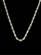 Cadena Torzal 4 mm (Plata .925)