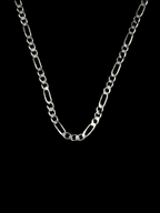 Cadena Fígaro 3x1 4 mm (Plata .925)