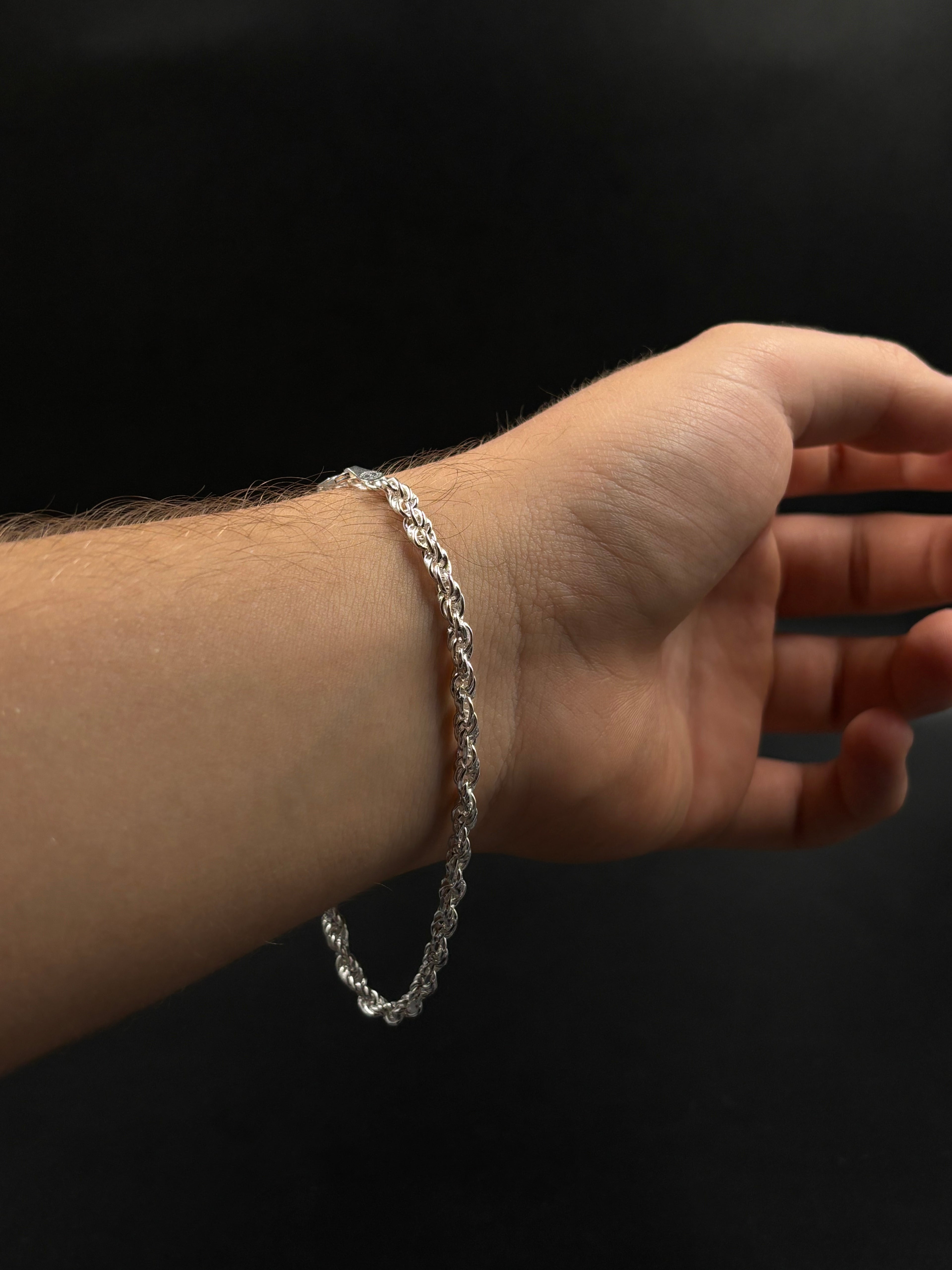 Pulso Torzal 4 mm (Plata .925)