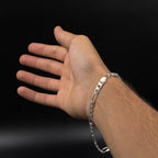 Pulso Fígaro 3x1 6 mm (plata .925)