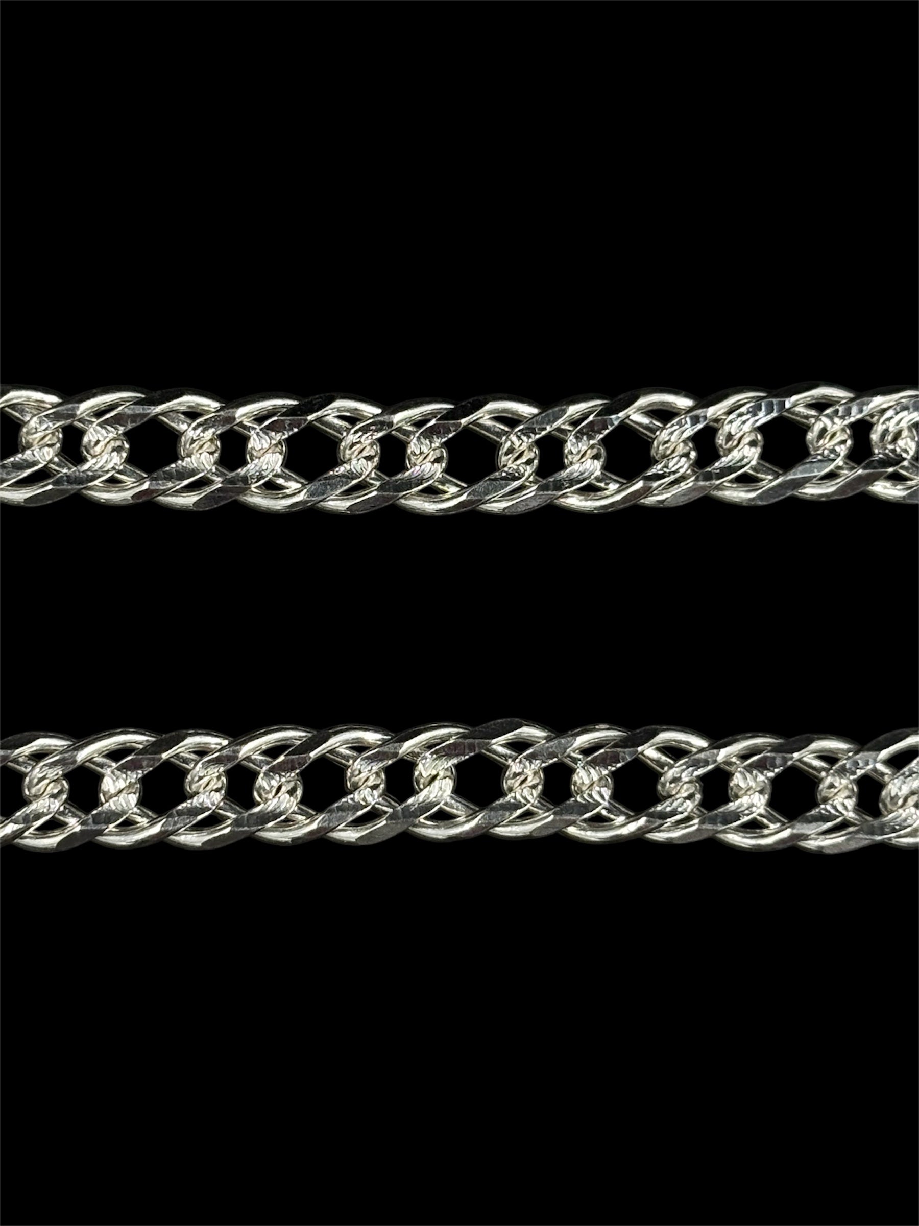 Pulso Doble Rombo (Plata .925)