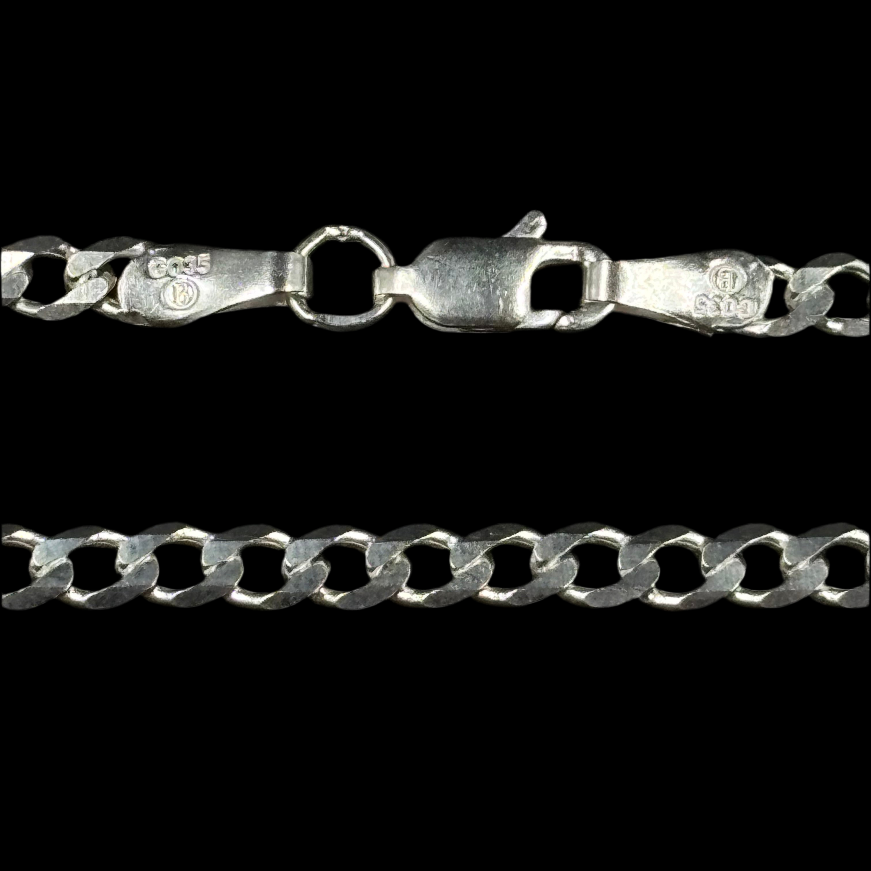 Pulso Barbado 4 mm (Plata .925)