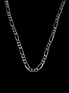 Cadena Fígaro 3x1 5 mm ( Plata .925)
