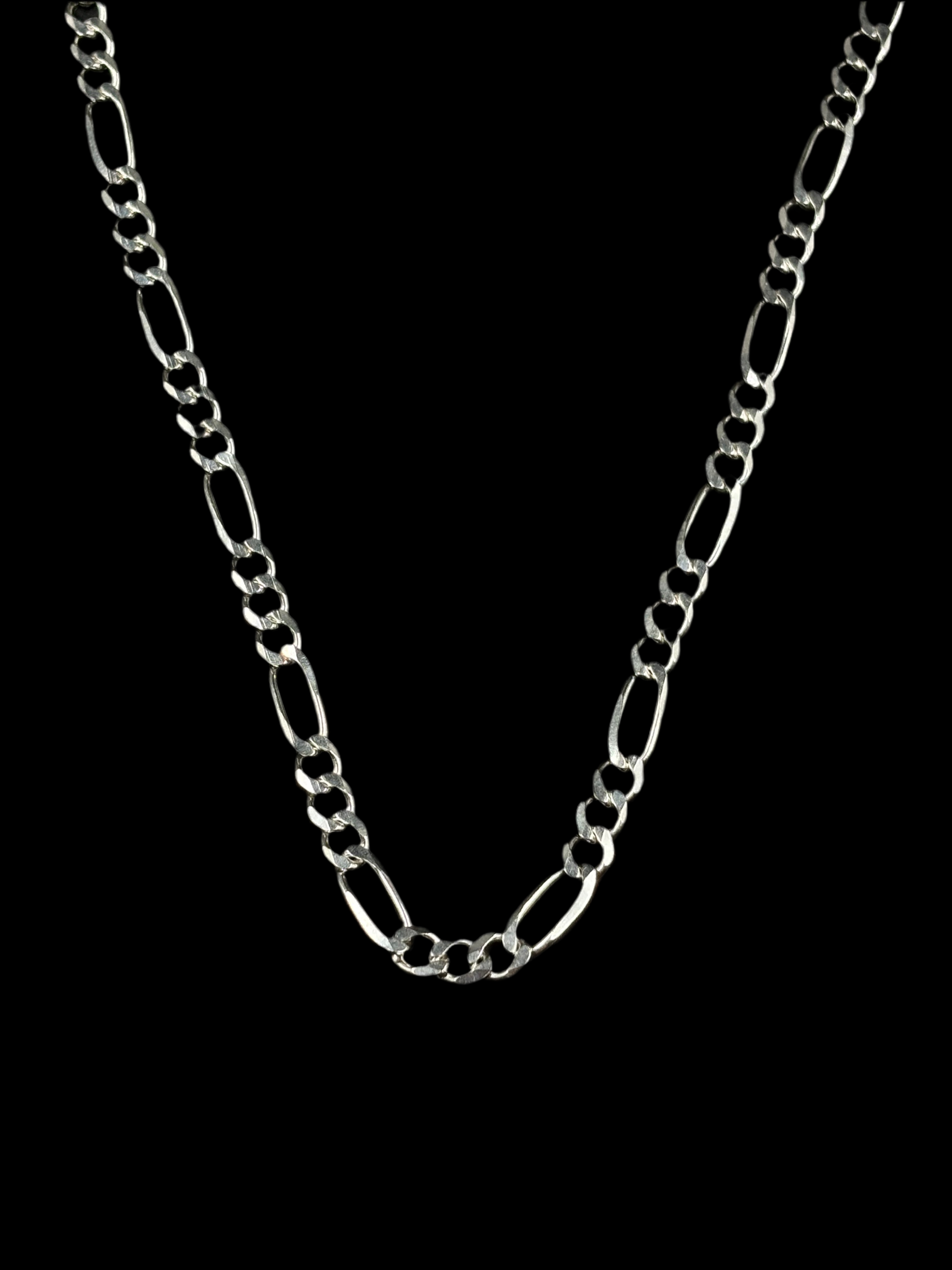Cadena Fígaro 3x1 5 mm ( Plata .925)