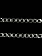 Cadena Barbada 5 mm (Plata .925)