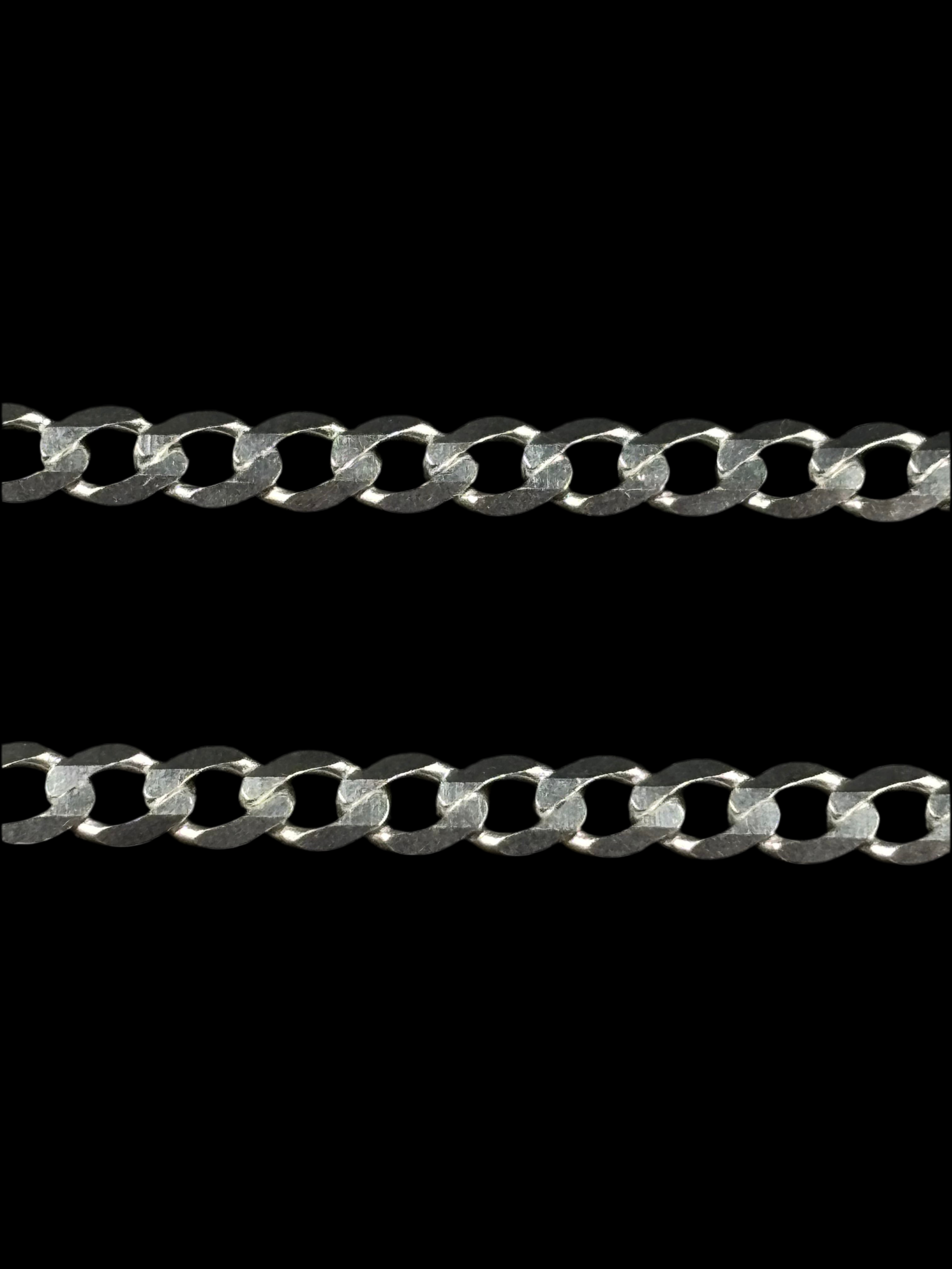 Cadena Barbada 5 mm (Plata .925)