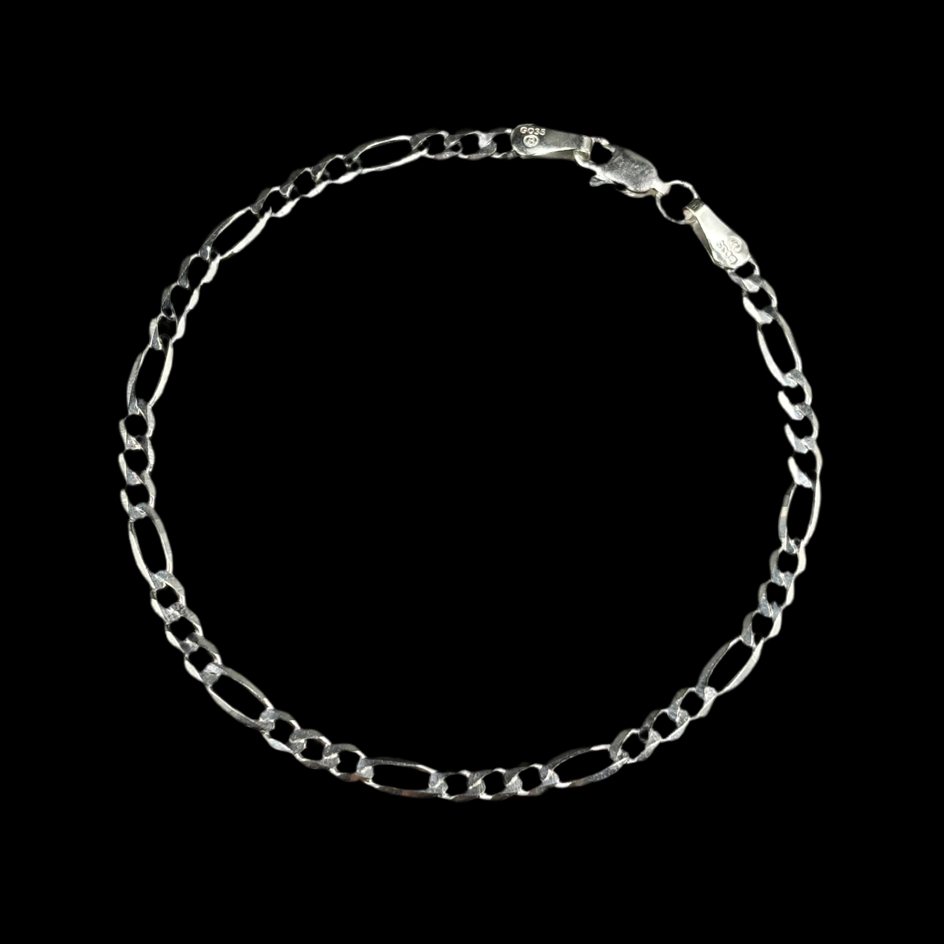 Pulso Fígaro 3x1 4 mm (Plata .925)
