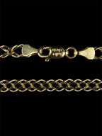 Pulso Doble Rombo (Oro Italiano)