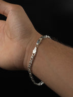 Pulso Doble Rombo (Plata .925)