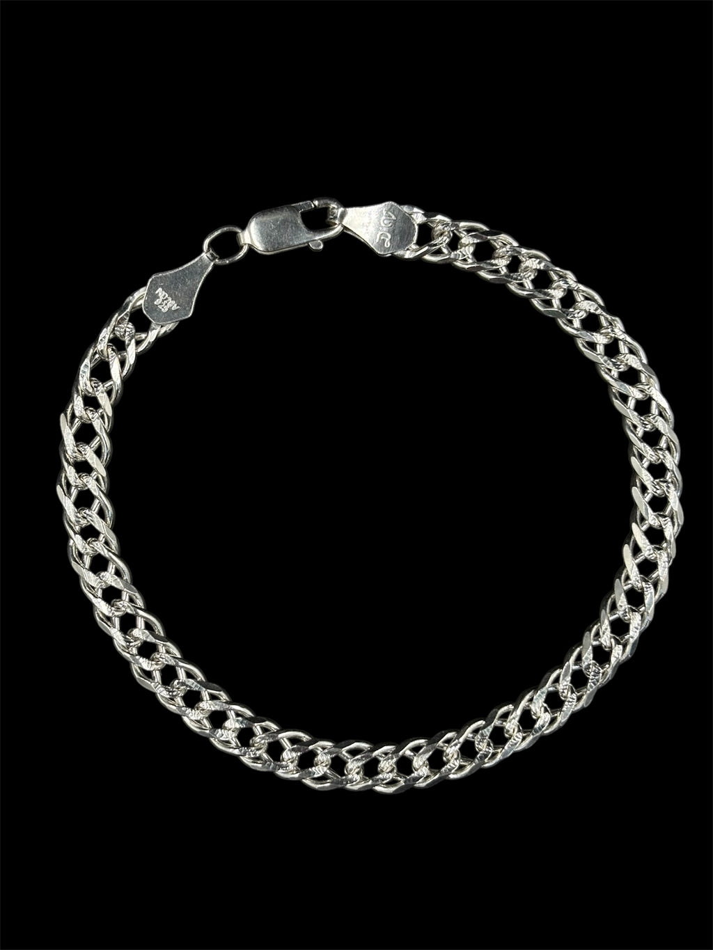 Pulso Doble Rombo (Plata .925)