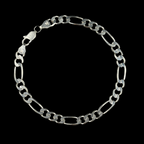 Pulso Fígaro 3x1 6 mm (plata .925)